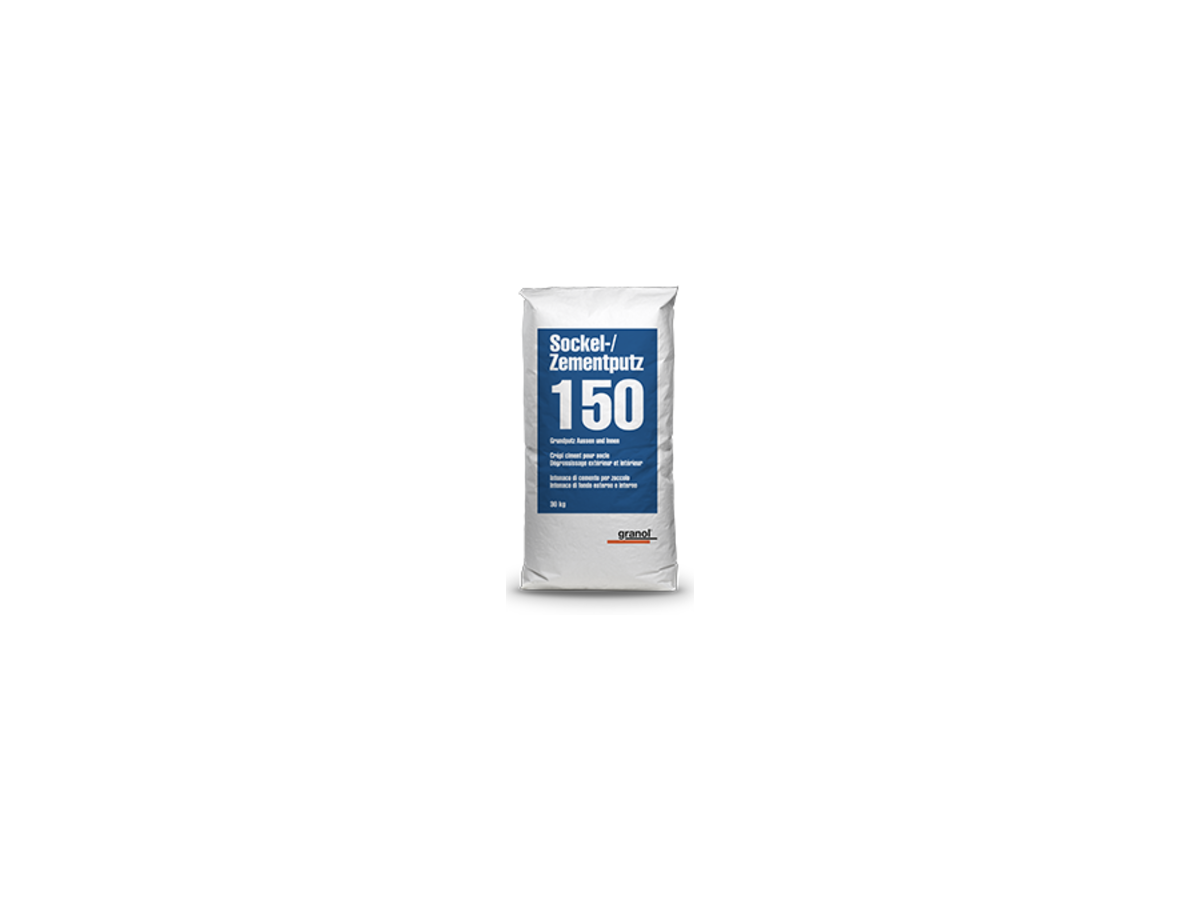 Granol 150 Sockel-Zementgrundputz - Sack à 30 kg