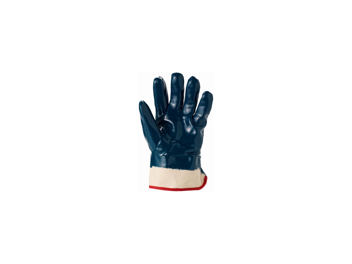 Hycron Handschuh Widerstandsfähig - blau, vollbeschichtet 240-260 mm lang