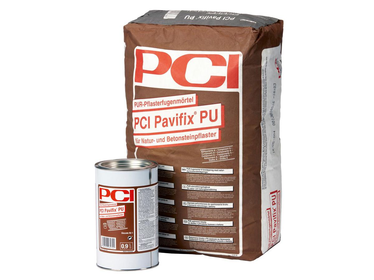 PCI Pavifix PU grau à 20.9 kg - PUR-Pflasterfugenmörtel 2-komponentig