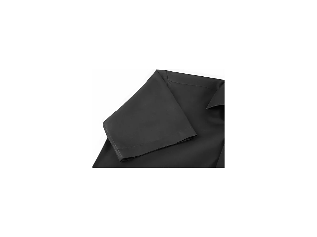 Herren Hemd STC kurzarm Grösse 42 (L) - 0500-schwarz, RegularFit Smellproof-Plus