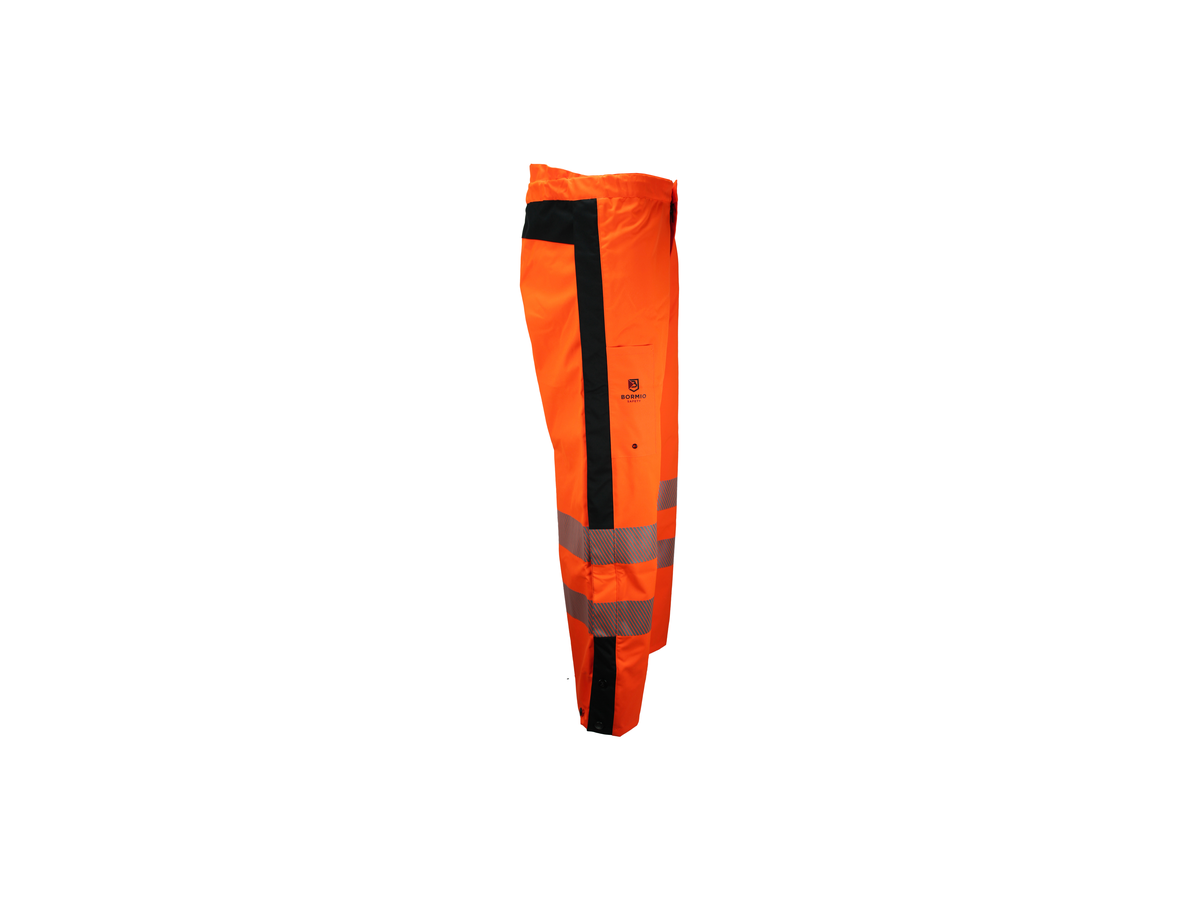Bormio Speer Regenhose Gr. 030 (L) - orange/schwarz, mit 3M Reflektoren