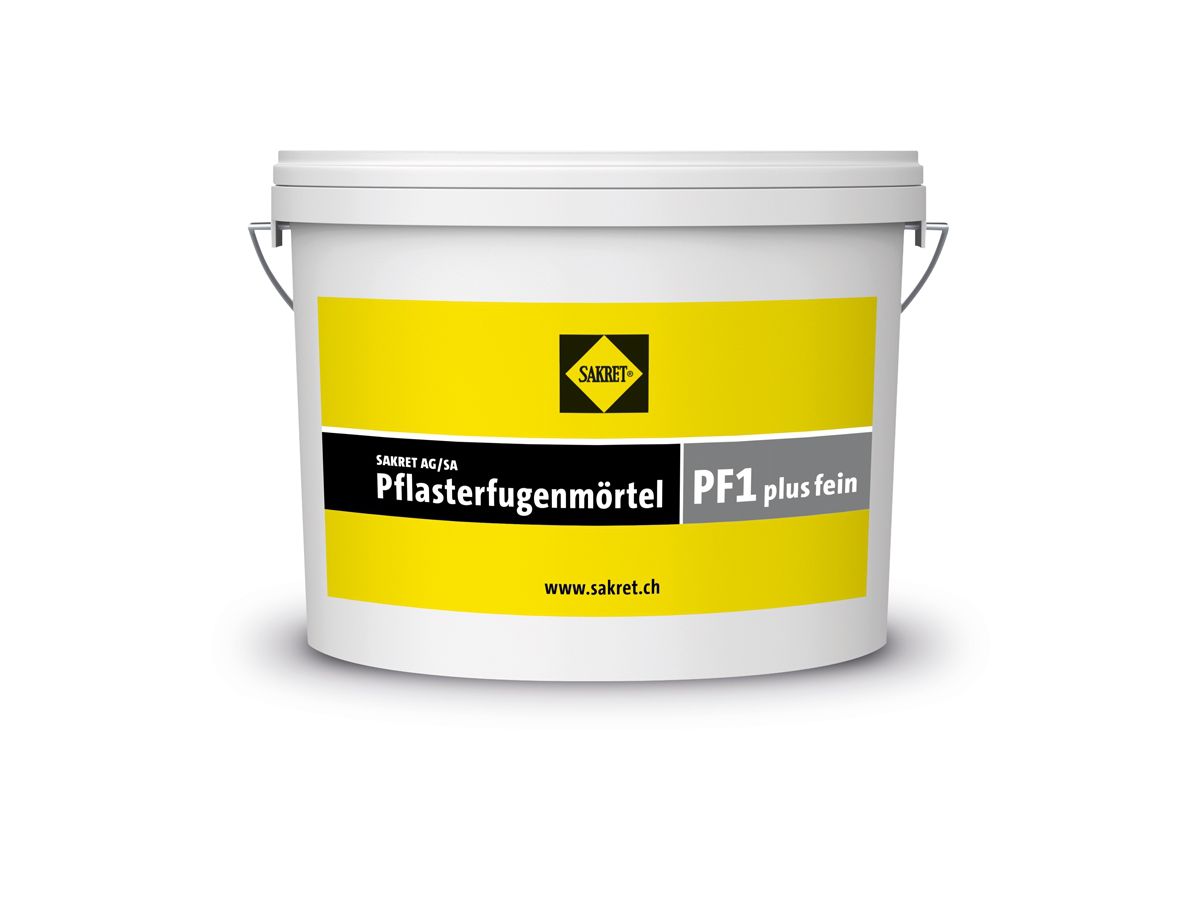 Sakret Pflasterfugenmörtel PF1 plus fein - Kessel à 25 kg