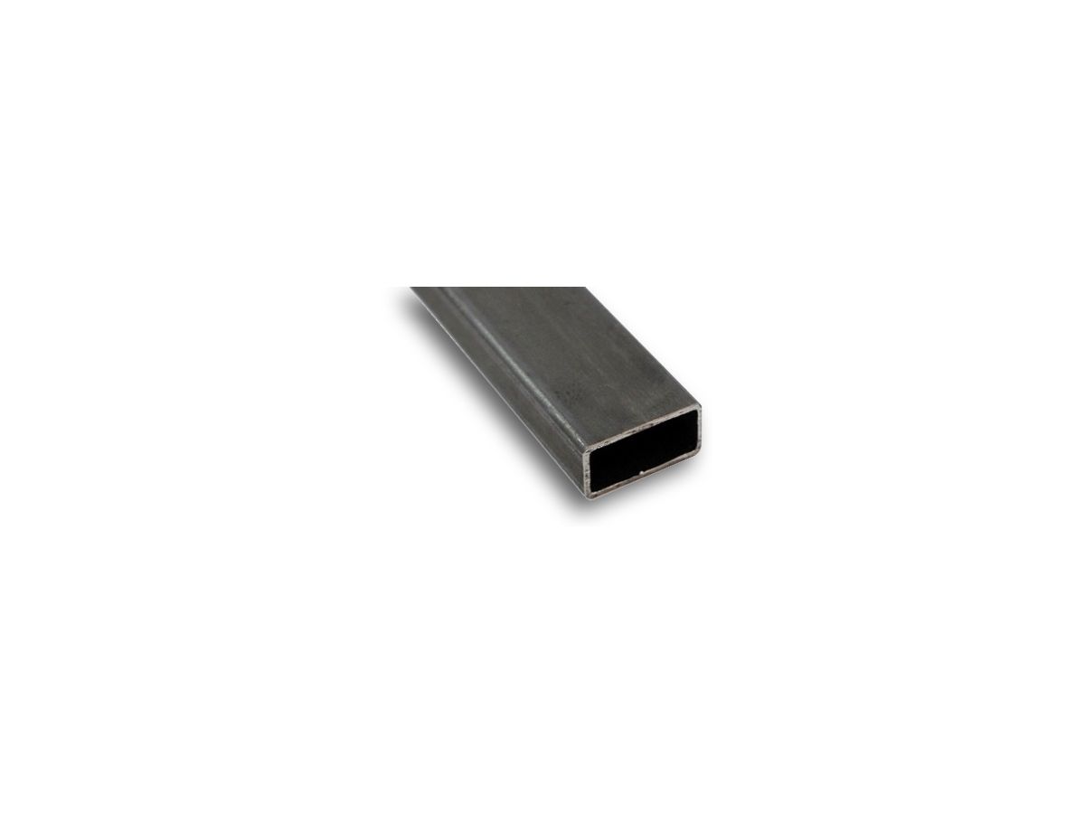 Rechteckstahlrohre geschweisst schwarz - S235JRH, EN 10219, 60x50x3 mm