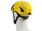 Kask-Helm Plasma AQ, gelb - mit Verstellrad, EN 397 Kat. II