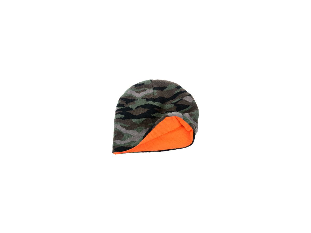 Atlantis Wind Beanie One Size - AT701 Camouflage/Fluo Orange