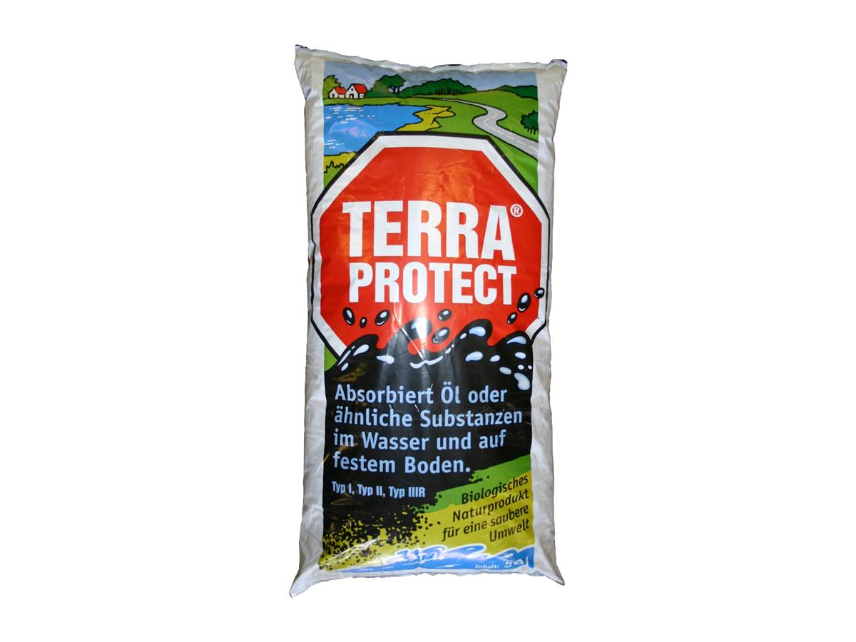 Oelbinder TERRA PROTECT 50l / Sack - Partikelgrösse 0.125 - 4 mm, Naturfaser