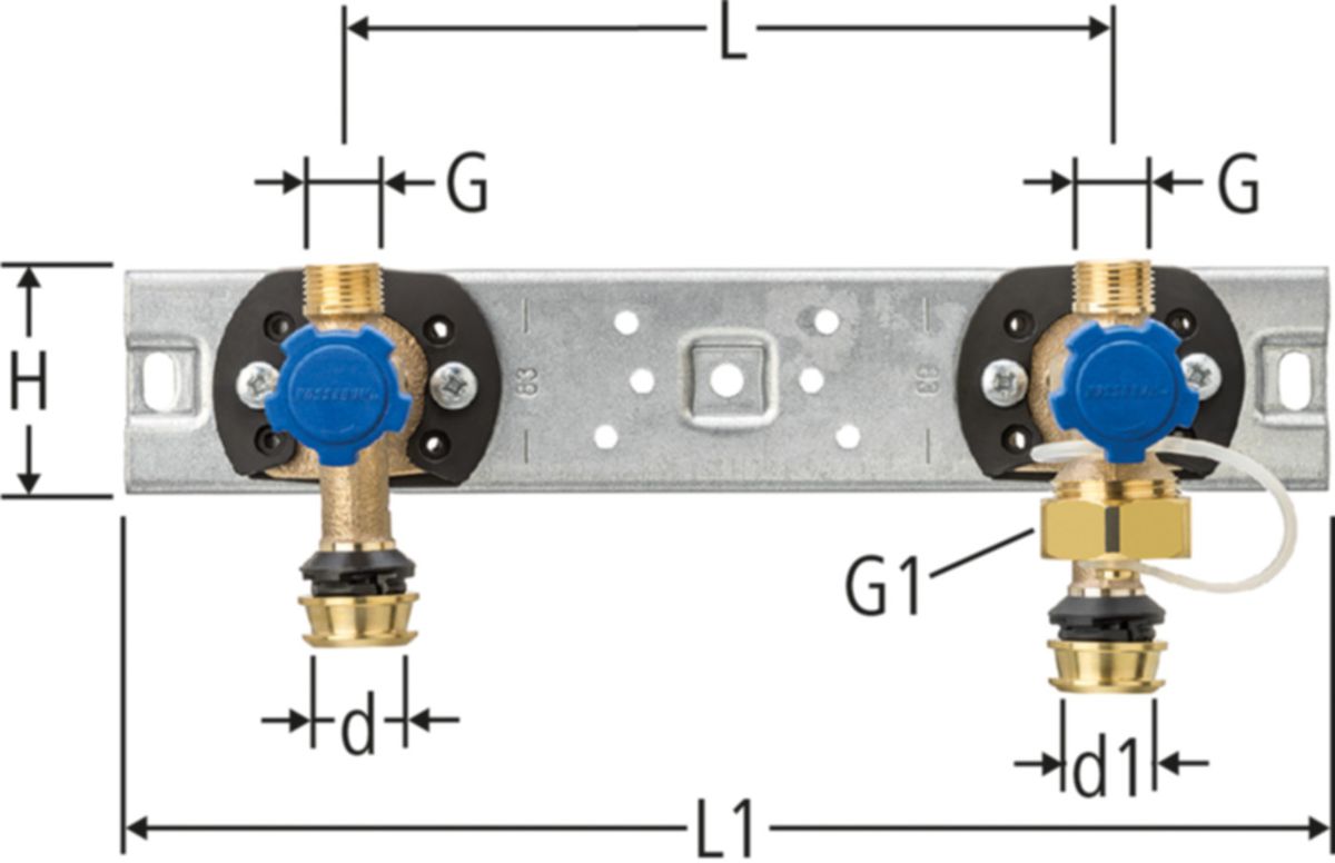 Optiflex-Flowpress-Küchen-Garnitur - mit Schalldämmung