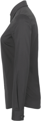 Bluse 1/1-Arm Perf. Gr. 6XL, anthrazit - 50% Baumwolle, 50% Polyester, 120 g/m²