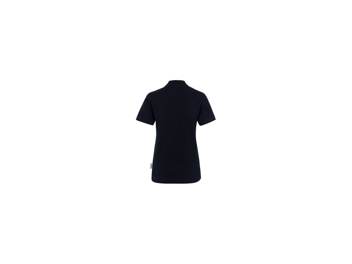 Damen-Poloshirt Classic Gr. XS, schwarz - 100% Baumwolle, 200 g/m²