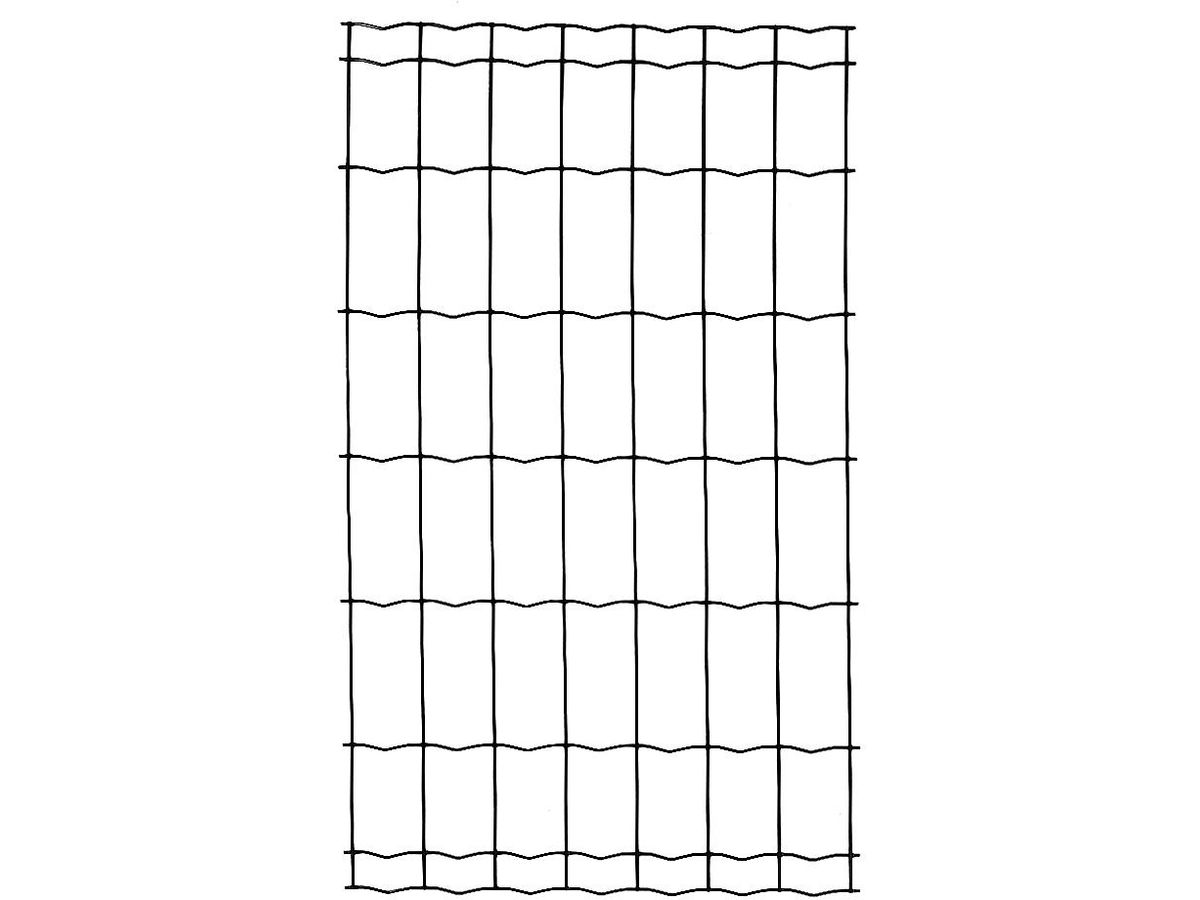 Zaungitter Pantanet Family 1220 mm - kunststoffbeschichtet RAL 6073, Rl à 25m