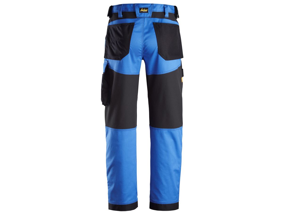 AllroundWork Arbeitshose, Gr. 636 - blau-schwarz, Stretch Loose Fit