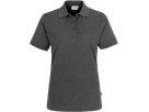 Damen-Poloshirt Perf. 3XL anth. mel. - 50% Baumwolle, 50% Polyester, 200 g/m²