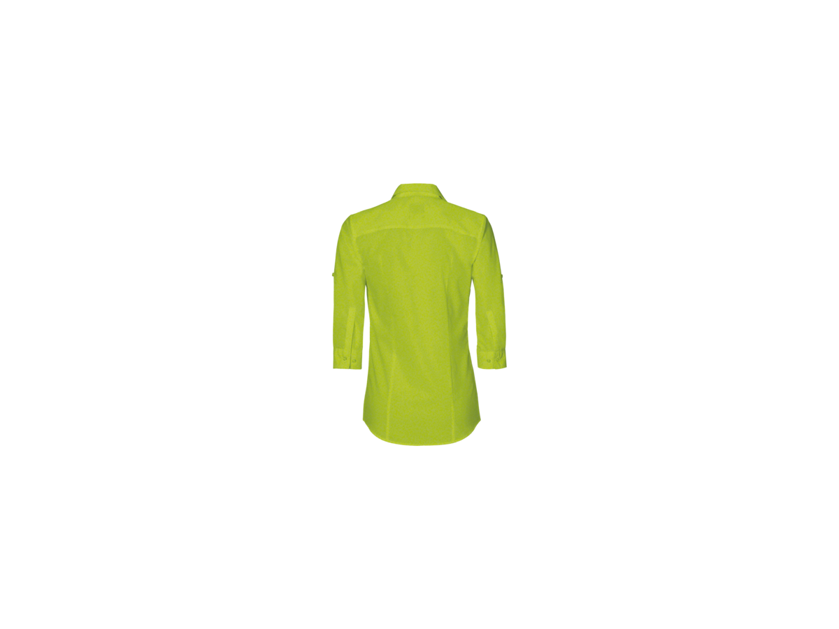 Bluse Vario-¾-Arm Perf. Gr. 6XL, kiwi - 50% Baumwolle, 50% Polyester, 120 g/m²
