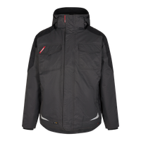 Galaxy Winterjacke Gr. 2XL - Anthrazitgrau/Schwarz, 100% Polyester