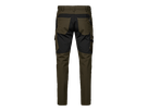 ENTIRE Arbeitshose Gr. 52 - Forest Green/Schwarz, 4-Wege-Stretch
