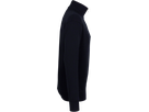 Zip-Sweatshirt Premium Gr. 6XL, schwarz - 70% Baumwolle, 30% Polyester, 300 g/m²