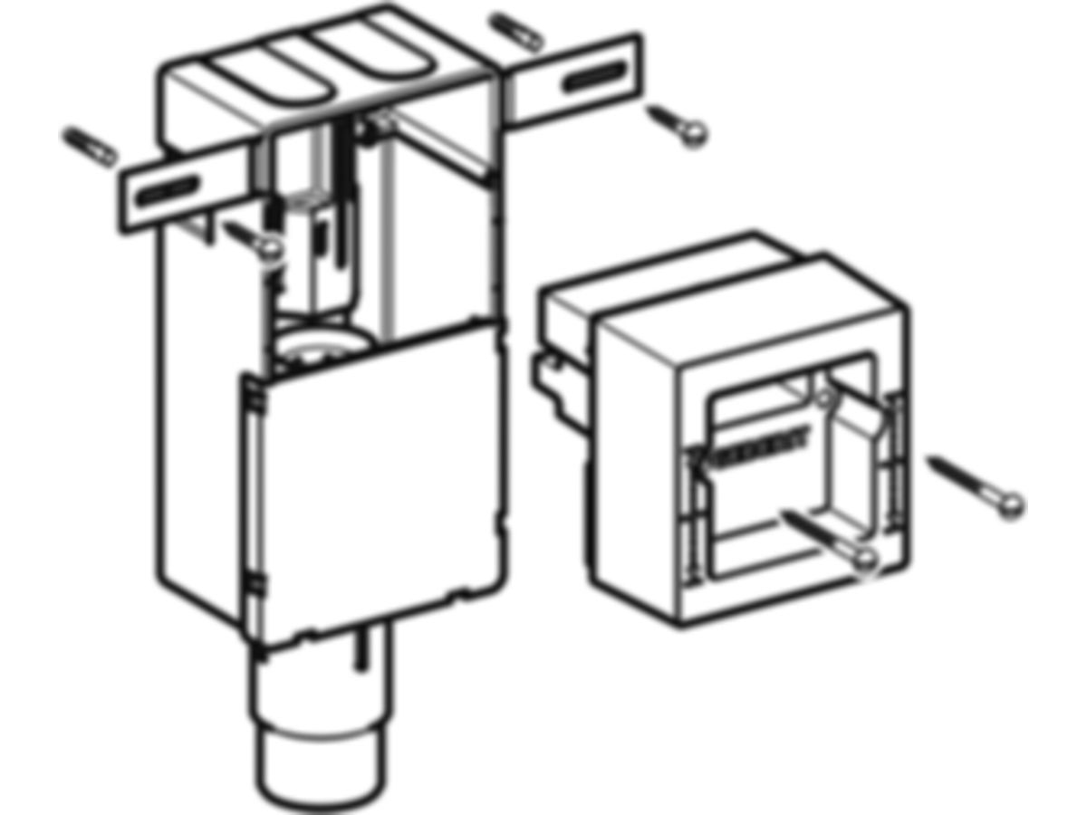 Geberit Wandeinbaukasten 50 - 56 mm