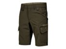 ENTIRE Arbeitsshorts Gr. 36 - Forest Green/Schwarz, 4-Wege-Stretch