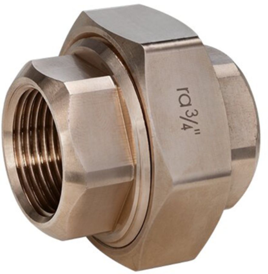 Verschraubung Rotguss