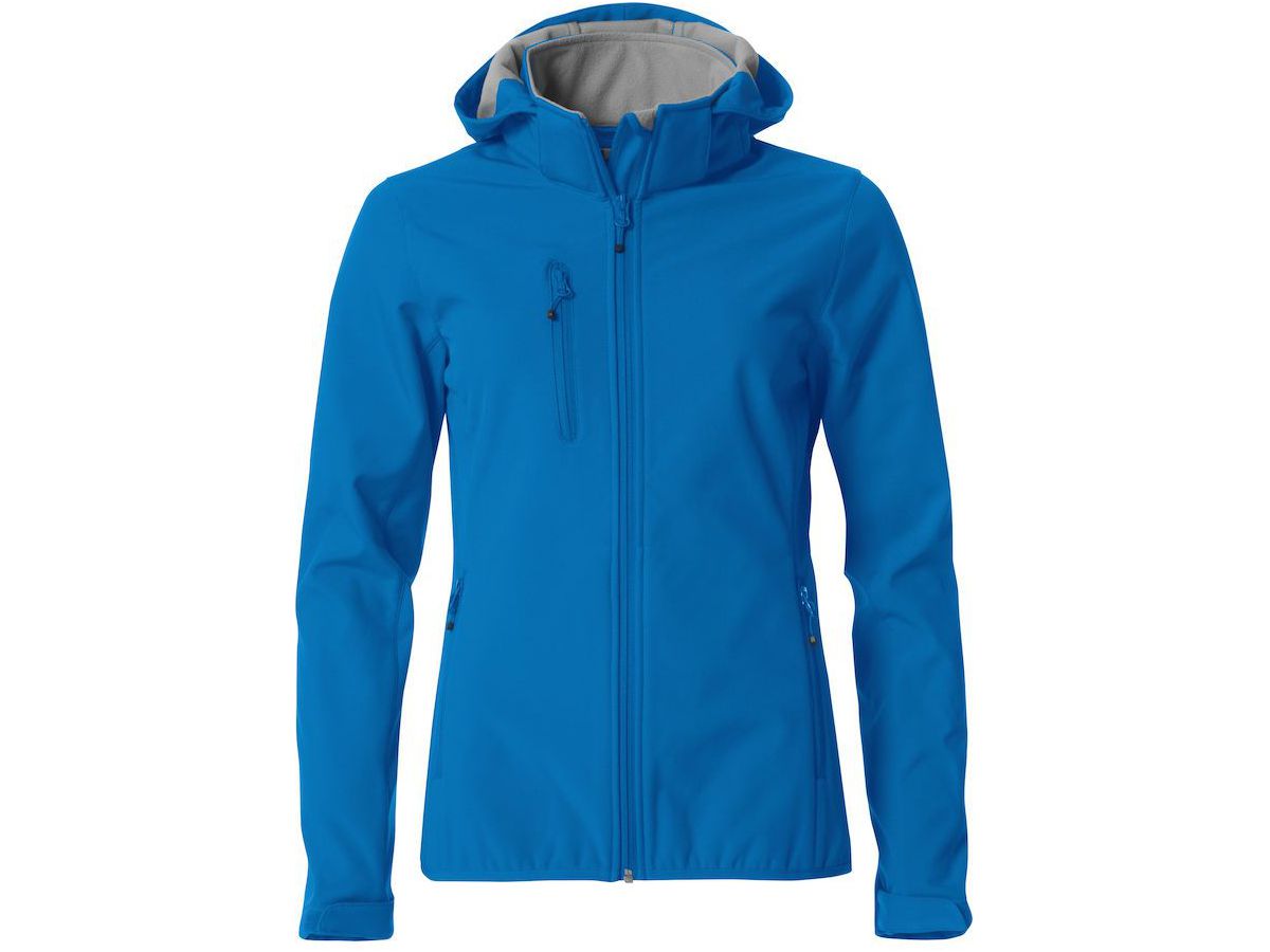 Basic Hoodie Softshell Ladies - 96% PES, 4% EL, 280 g/m2