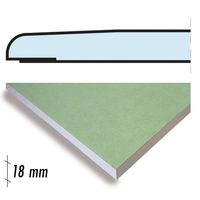 Knauf GKP Platten imprägniert 18 mm - Gipsbauplatte, 62.5/260 cm