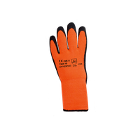 INVERNO Kälteschutzhandschuh Gr. 8 - leuchtorange, Acryl-Schlingengewirk