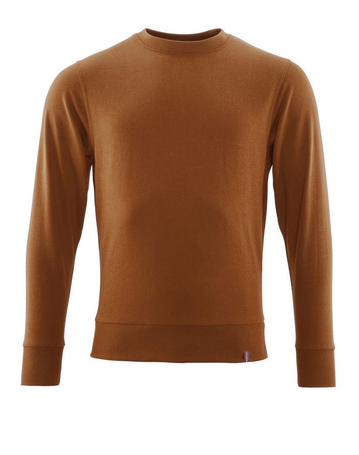 MASCOT® Sweatshirt, nussbraun M - 60% Bio-Baumwolle/40% Recyceltes Poly