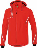 Softshelljacke Function - rot/weiss, 100% PES