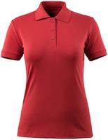 GRASSE Damen Polo-Shirt, Gr. L - rot, 95% CO/5% EL, 220 g/m2