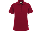 Damen-Poloshirt Classic Gr. XS, weinrot - 100% Baumwolle, 200 g/m²