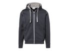 Kapuzenjacke Bonded ECO Gr. 2XL - karbongrau/silber