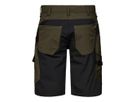 ENTIRE Arbeitsshorts Gr. 36 - Forest Green/Schwarz, 4-Wege-Stretch