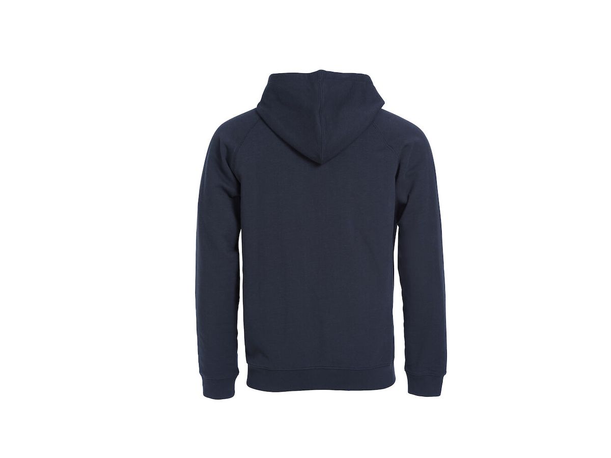 CLIQUE Classic Hoody full zip Gr. L - Dunkelmarine, 80% Baumw./20% Polyest.