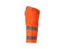 Shorts lang, Stretch Zones, Gr. C46 - Farbe: Hi-vis orange, 70% PES/30% Baumw.