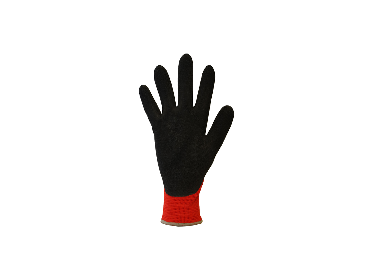 Comfort OP220R-TAG Handschuhe Gr. M - hi-vis rot/schwarz
