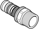 Geberit Mepla-Übergang     40-11/2"-AG