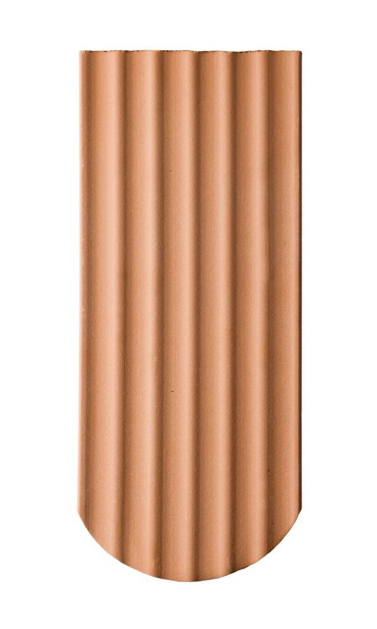 Dachziegel Biberschwanz Standard rund