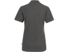 Damen-Poloshirt Perf. 6XL anth. mel. - 50% Baumwolle, 50% Polyester, 200 g/m²