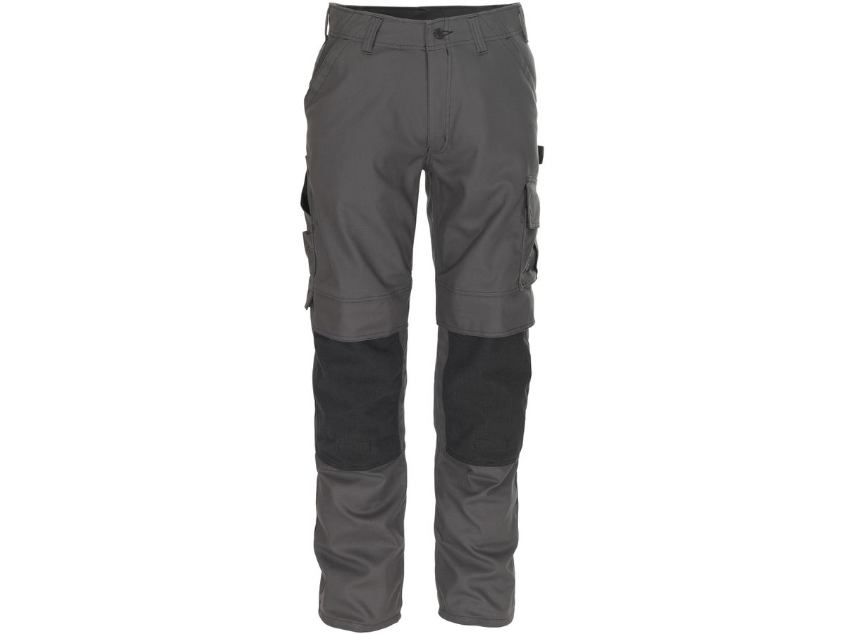 Lerida Bundhose anthrazit Gr. 76C50 - 65% Poly./ 35% Baumwolle, Kontrastnähte