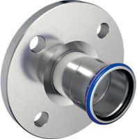 Mapress Flansch mit Muffe Inox 1.4401