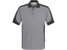 Poloshirt Contrast Perf. 3XL titan/anth. - 50% Baumwolle, 50% Polyester