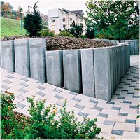 Beton-Hohlpalisade rechteckig