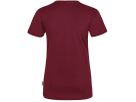 Damen T-Shirt Classic, Gr. XS - weinrot