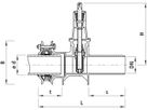 Spitzend-/Mehrbereichsmuffenschieber - SYNOFLEX 4251