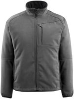 Fleecejacke Marburg, Gr. 2XL - dunkelanthrazit/schwarz