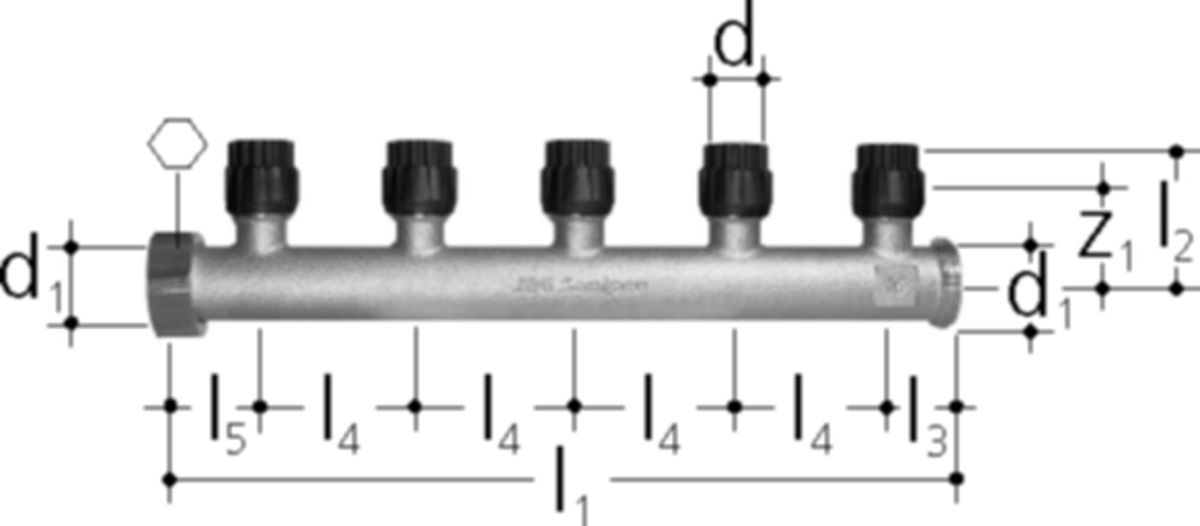 Sanipex MT-Verteiler