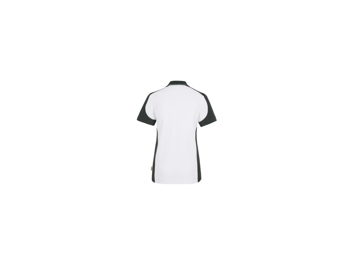 Damen-Polosh. Co. Perf. XS weiss/anth. - 50% Baumwolle, 50% Polyester, 200 g/m²