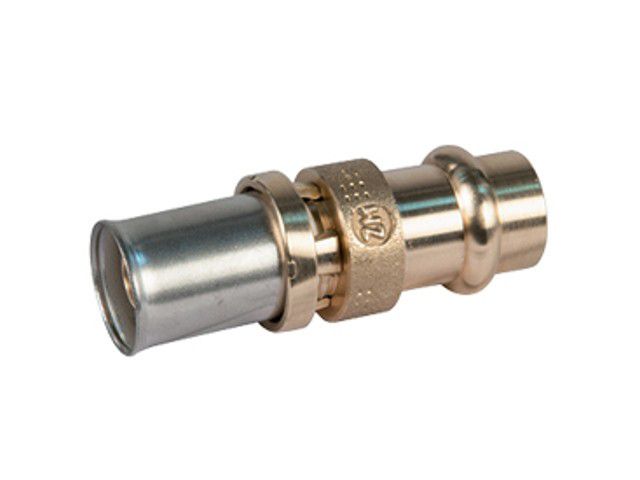 Press-Übergang 16x2x15 mm - BDH-Rohr auf Press-Rohr mit V-Kontur
