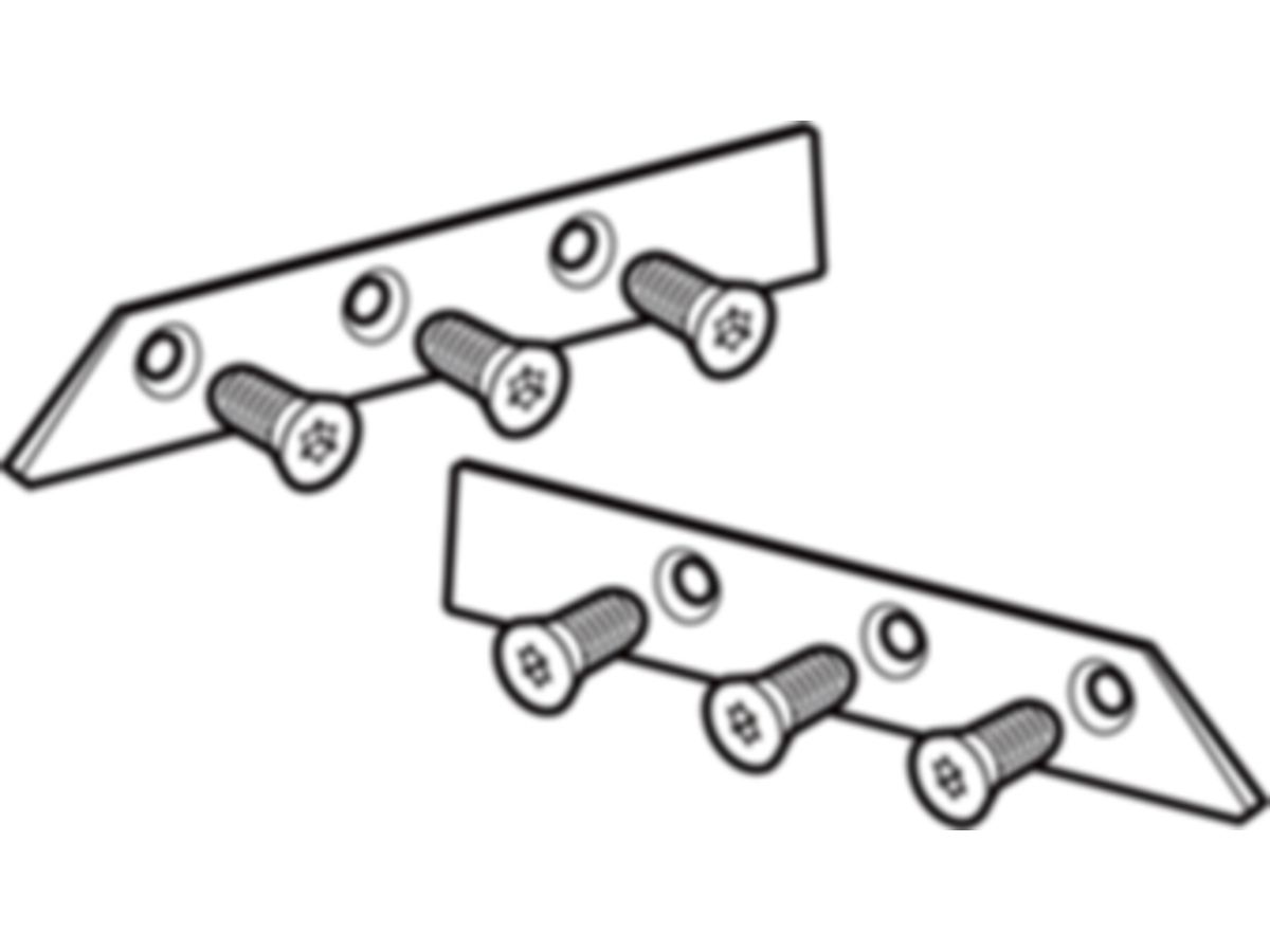 Hobelmesser-Set, 40-200 - link und rechts
