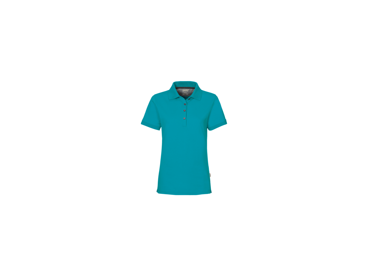 Damen-Poloshirt Cotton-Tec 3XL smaragd - 50% Baumwolle, 50% Polyester, 185 g/m²
